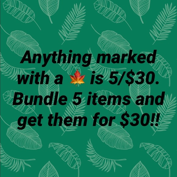 Tops - Bundle 5 🍁 for $25